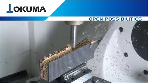 5-Axis Machining Centre - GENOS M460V-5AX Composite materials