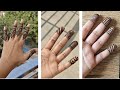 Fingers beautiful and easy mehndi design #mehndi #henna