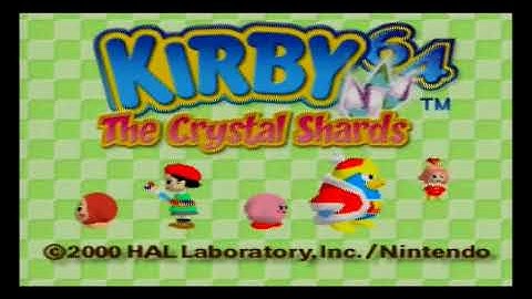 Kirby 64: The Crystal Shards Intro - Opening | Nintendo 64