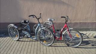 Schlett háromkerekű és egyedi kerékpárok