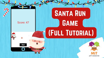 Santa Run Game in MIT App Inventor (Full Tutorial) | MIT App Inventor game | App Inventor Santa game