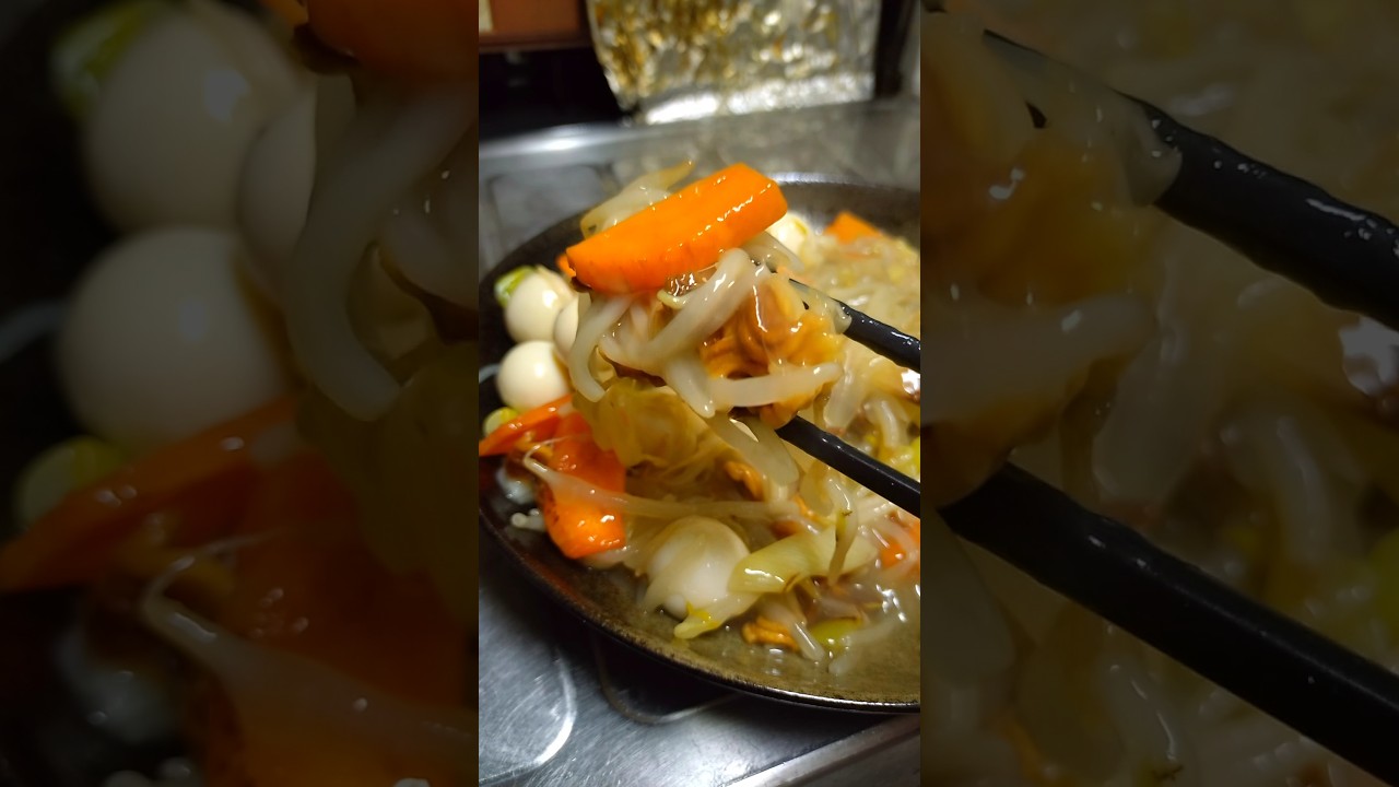 【料理】かんたん皿うどん。#簡単料理 #shorts_ #shorts