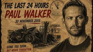The Last 24 Hours of Paul Walker 😢 | What Really Happened on November 30, 2013 | 4K