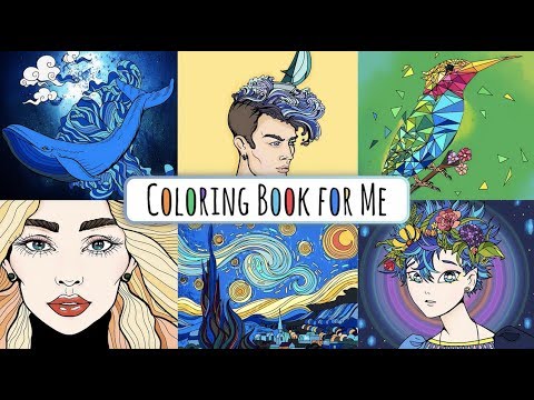 Coloring Book for Me & Mandala