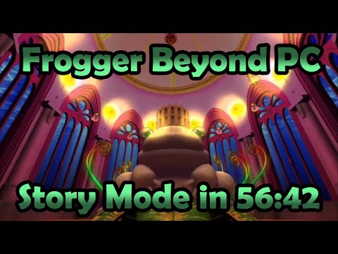 Frogger Beyond [PC] - Story Mode Speedrun in 56:42
