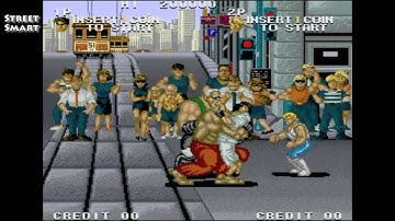 Street Smart / attract mode arcade demo / SNK 1989