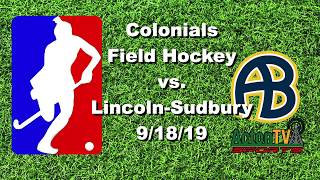 AB Field Hockey VS Lincoln Sudbury 9/18/19