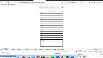 Bootstrap 4 Part 2 (Grid Layout)