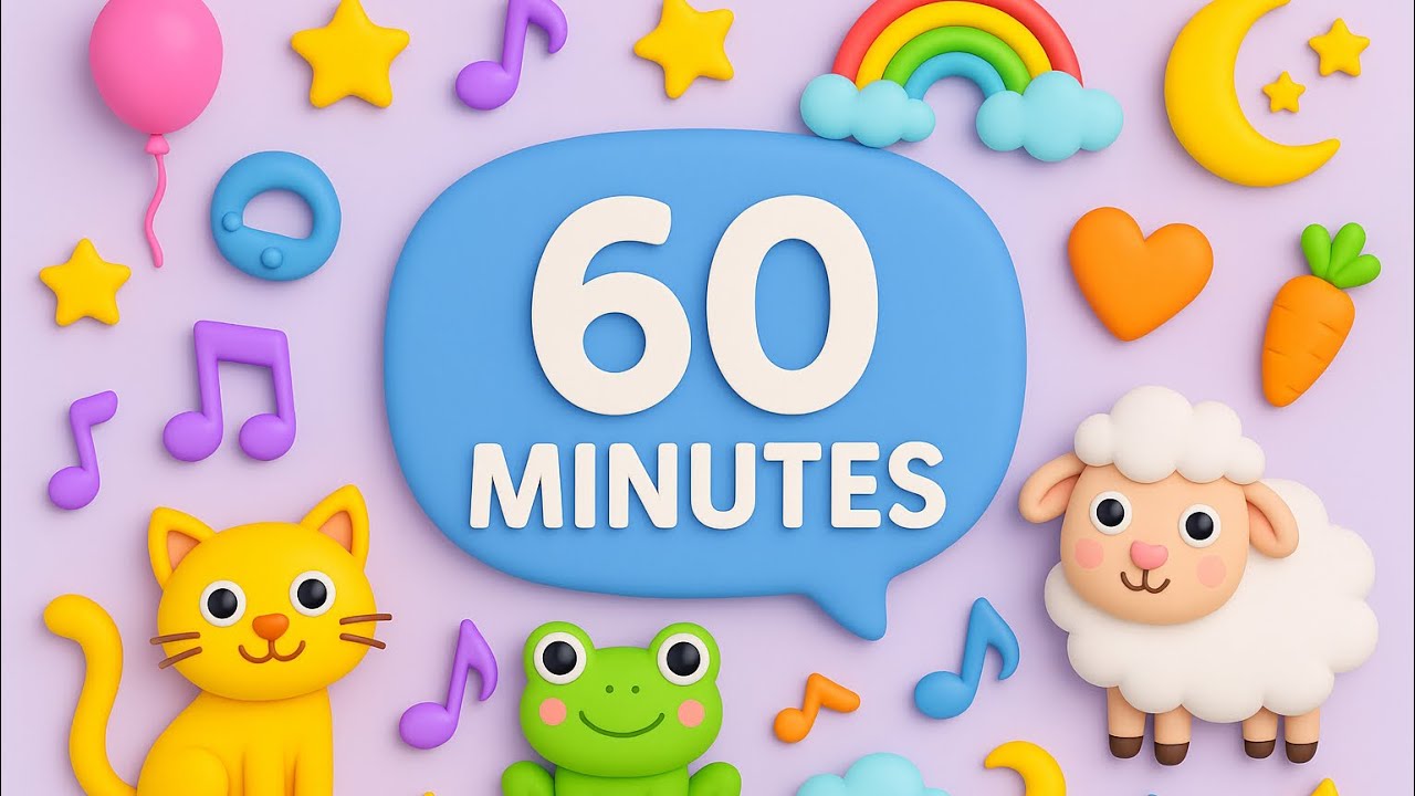 60 Minutes Rhymes | Nursery Rhymes | Kids songs | Educational Rhymes ...