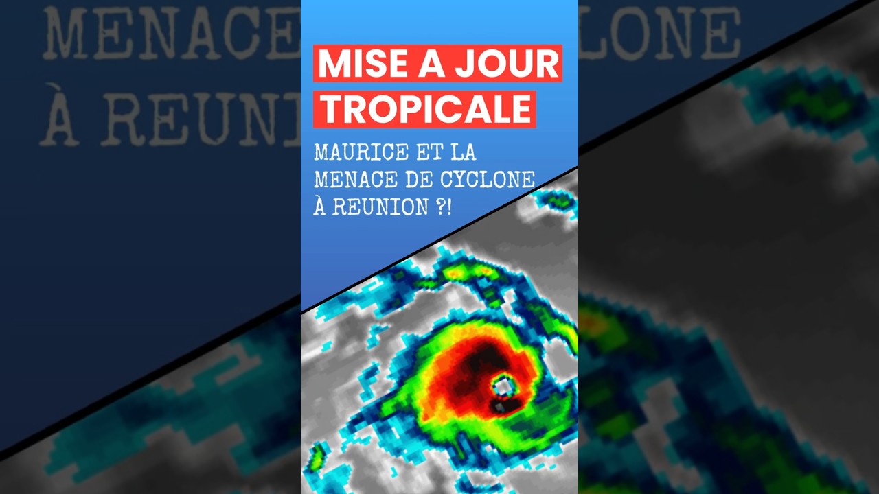 Puissant Menace Cyclonique pour Maurice, la Réunion & Rodrigues ?!#weather #maurice #cyclone