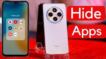 How to hide app in Redmi A4 5g | Redmi A4 5g me app kaise chupaye | app hide setting Redmi A4 5g