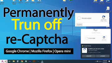 how to turn off re-captcha notification from computer screen | How to turn off Google reCAPTCHA