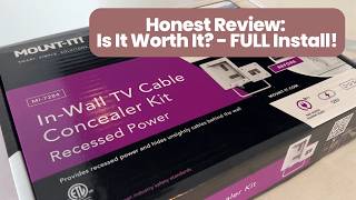 Honest Review Mount-It In-Wall Tv Cable Concealer Kit With Recessed Power Worth It?