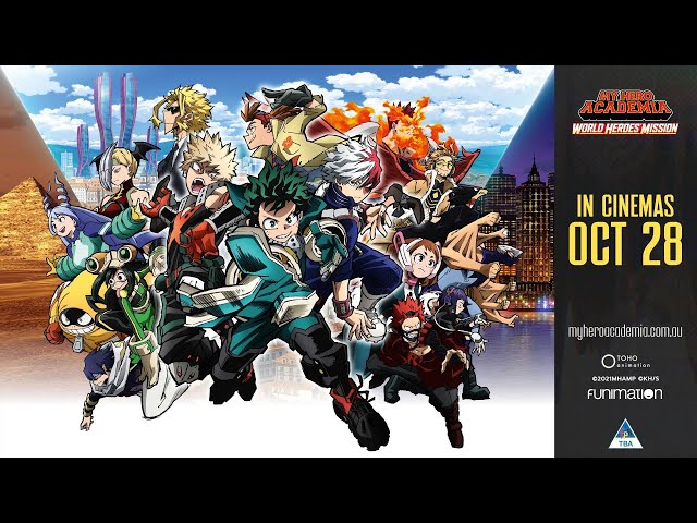 My Hero Academia: World Heroes' Mission' official trailer 