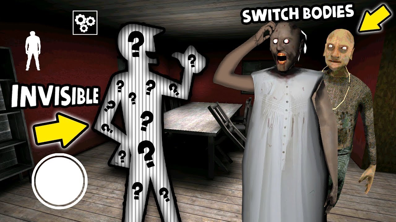 We Became Invisible...GRANNY CAN'T CATCH US!!! (New Glitches) Granny