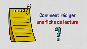 Comment faire une fiche de lecture en histoire ?