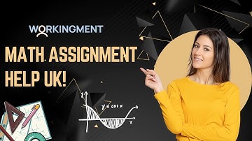 Math Assignment Help By UK Experts |WORINGMENT| #assignment #maths #uk #help