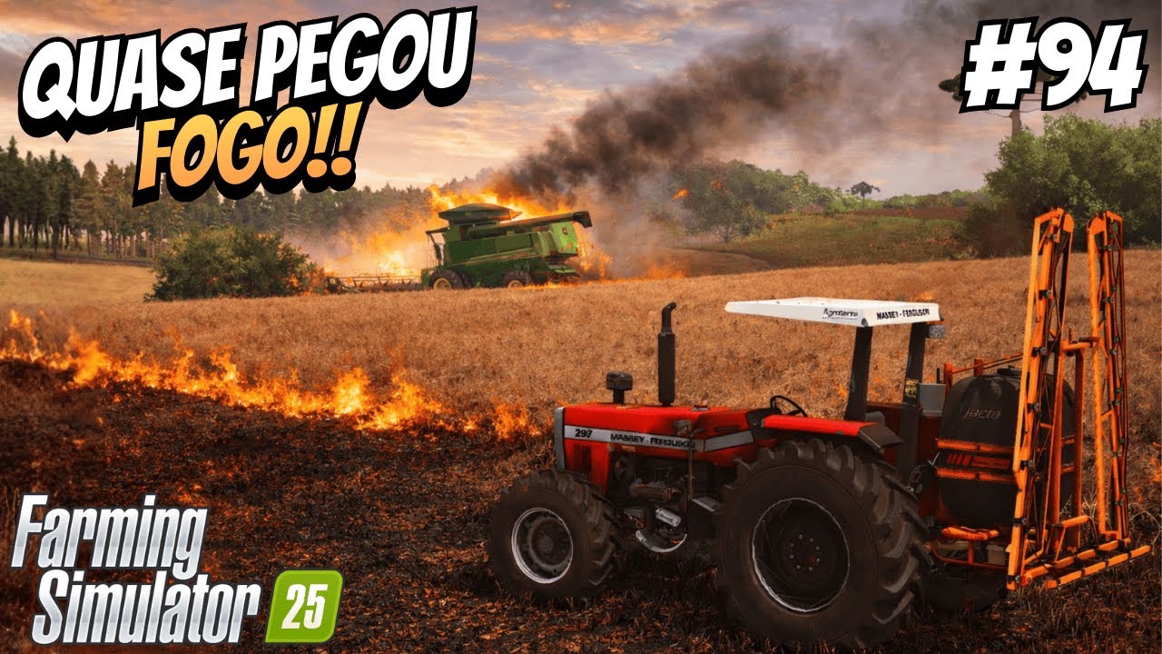 FUI AJUDAR O VIZINHO NA COLHEITA DA CANOLA NA FAZENDA PITANGUEIRA #94