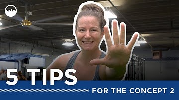 5 Tips Before You Get On The Concept 2 Rower