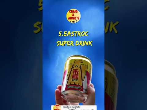 Top 5 most popular energy drinks | Craig & Angies top 5 | #top5 #drinks