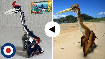 LEGO Creator 31088 Alternative build tutorial Quetzalcoatlus、レゴクリエイター31088をケツァルコアトルスに組み替え