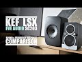 KEF LSX vs Eve Audio SC203  ||  Sound &amp; Frequency Response Comparison