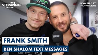 "STRANGE!" - Frank Smith REVEALS Text Messages w/ Ben Shalom Regarding Dalton Smith & Adam Azim