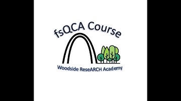 fsQCA LESSON 4 TENDERFOOTS