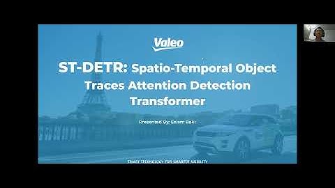 Spotlight A2 - ST-DETR: Spatio-Temporal Object Traces Attention Detection Transformer