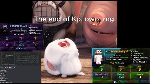 Hypixel Pit Montage The end of OWO, RNG and KP #aaronjik