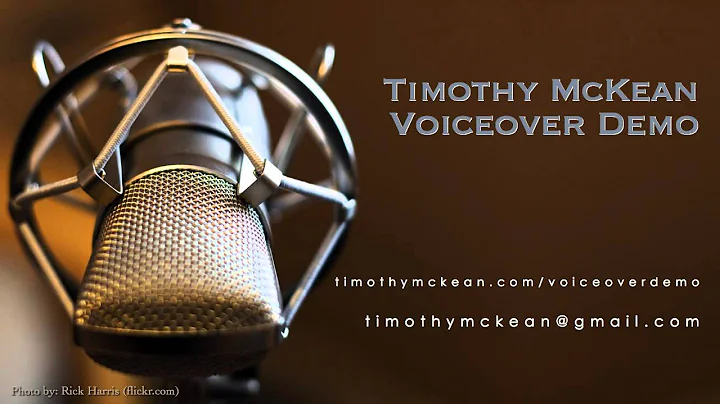 Voiceover Demo - Timothy McKean