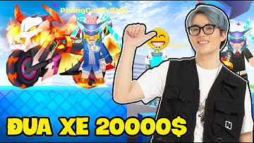 PHONG CẬN SAMMY THỬ THÁCH ĐUA XE 20000$ TRONG BLOCKMAN GO AI SẼ LÀ NGƯỜI CHIẾN THẮNG