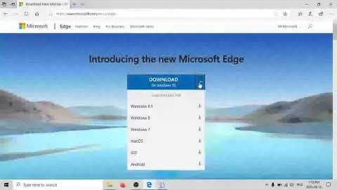 [Windows 10] Replace legacy Edge with new Edge
