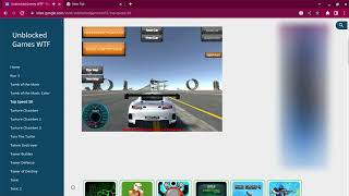 top speed 3D  (slope unblocked games)