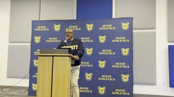 Watch NC A&T head coach Shawn Gibbs address the media ahead of homecoming game
