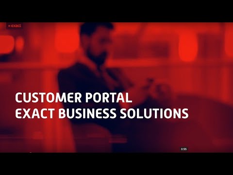 Exact Customer Portal Business Solutions
