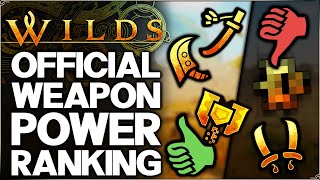 Monster Hunter Wilds - New OFFICIAL 5 Most Powerful Weapons in Game - Speedrun Rankings & More!