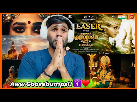 Rise of Mahasakthi (Teaser) REACTION| Mookuthi Amman 2 | Nayanthara | Sundar C | Simply Hari