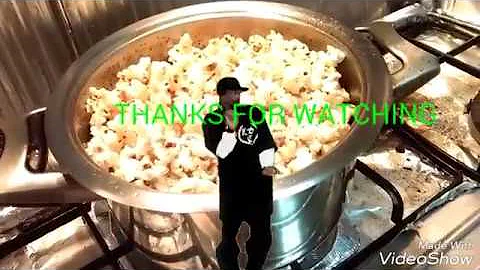 How to pop corn with minimal unpopped kernels