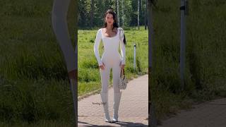 How To Wear A White Jumpsuit With Style 🎀 Trending Fashion Style #Fashion
