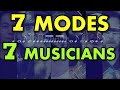 7 MODES - 7 MUSICIANS - 7 STYLES [DEMO + LESSON]