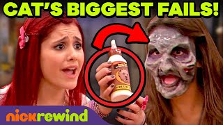 12 Minutes of Cat's FAILS in Victorious  | NickRewind