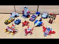 【Power Rangers Goranger to Dynaman】昭和の玩具⁉️ゴレンジャーからダイナマンまでのDXロボで遊んでみた