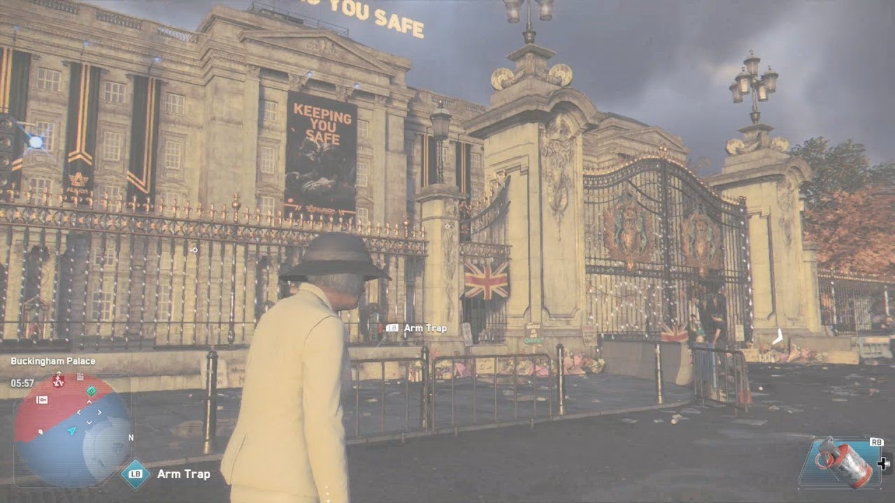 Watch Dogs Legion Playing As The Queen (Royal Family) Rare And