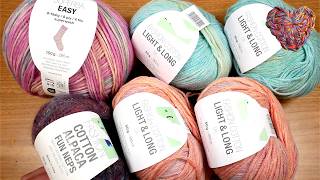 Haul | Neue Sommerwolle von Rico Design | Baumwolle & Sockenwolle im Test