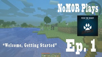 NoM0R Plays DireWolf20 1.12 Episode 1