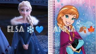 Elsa ❄️💙 Vs Anna🍂🍁#fashion#youtube#youtube video#vs#viral#video#elsa#anna#cute#frozan#trending
