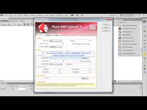 Uploading to Dynamic Folders using Pure ASP Upload 3