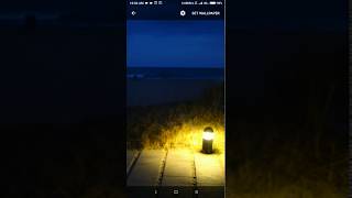 night beach lamp live wallpaper screenshot 2