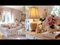 Blush Pink &amp; Cream Shabby Chic Home Tour 🌷 | Elegant Cottage Decor That Feels Timeless